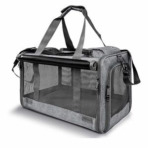 Pet Carrier with Mesh Panels